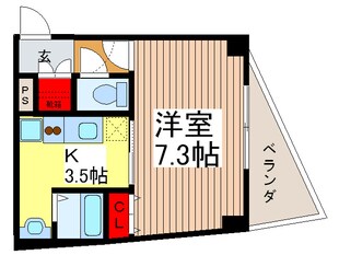 第三荻島ユニティの物件間取画像